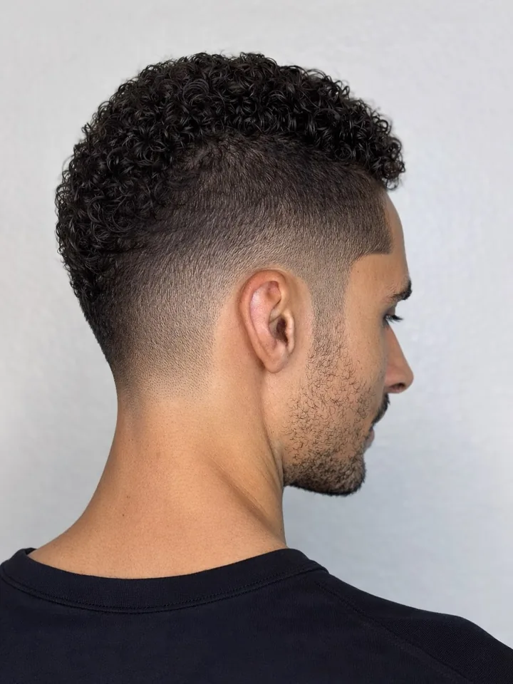 Men's cut & fade at SB SPACE, Los Angeles