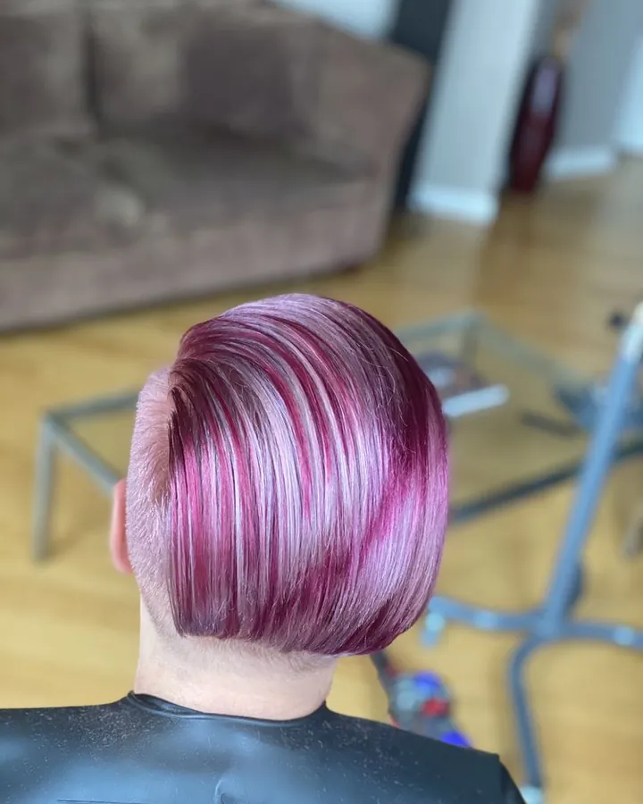 Vivid hair color result at SB SPACE, Los Angeles