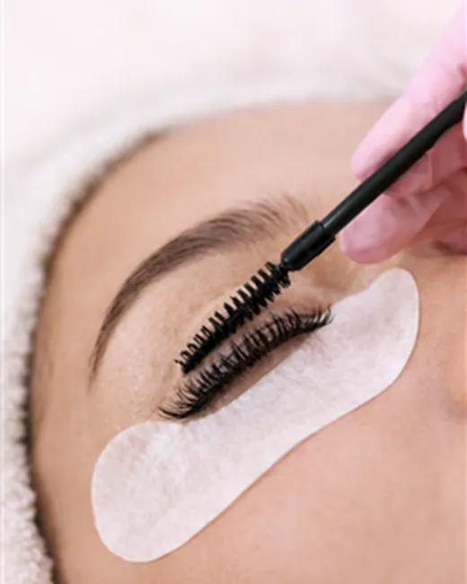 Eyelash Color Tint at SB SPACE Los Angeles