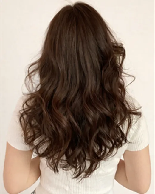 Perm Long Hair at SB SPACE Los Angeles